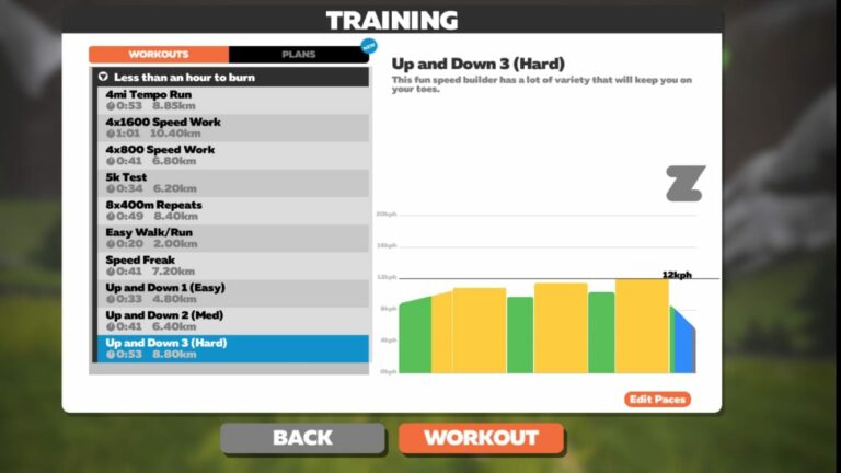 Zwift treadmill