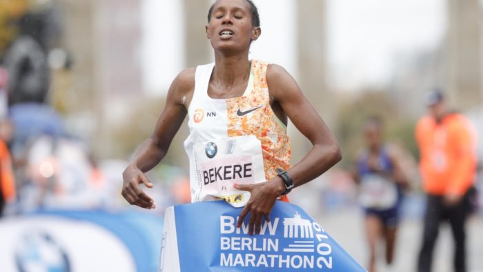 Ashete Bekere Berlin Marathon