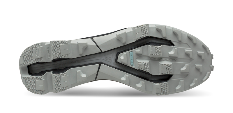 Showing the grip of On Cloudventure Peak