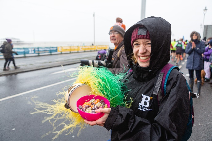 Brighton Half supporter