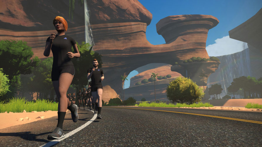 zwift running