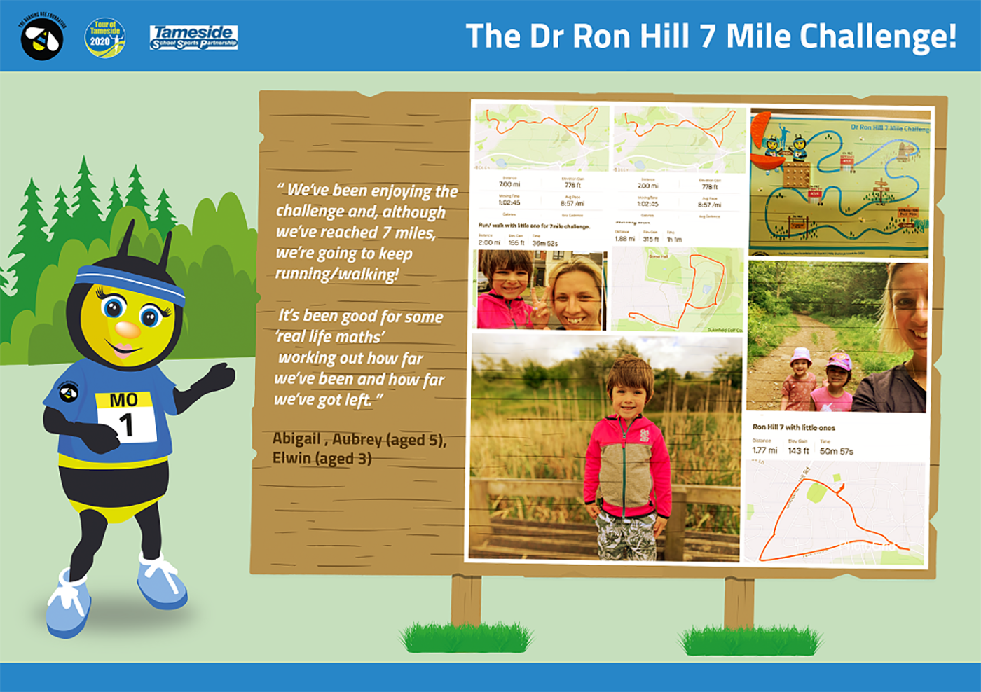 Running Bee Challenge