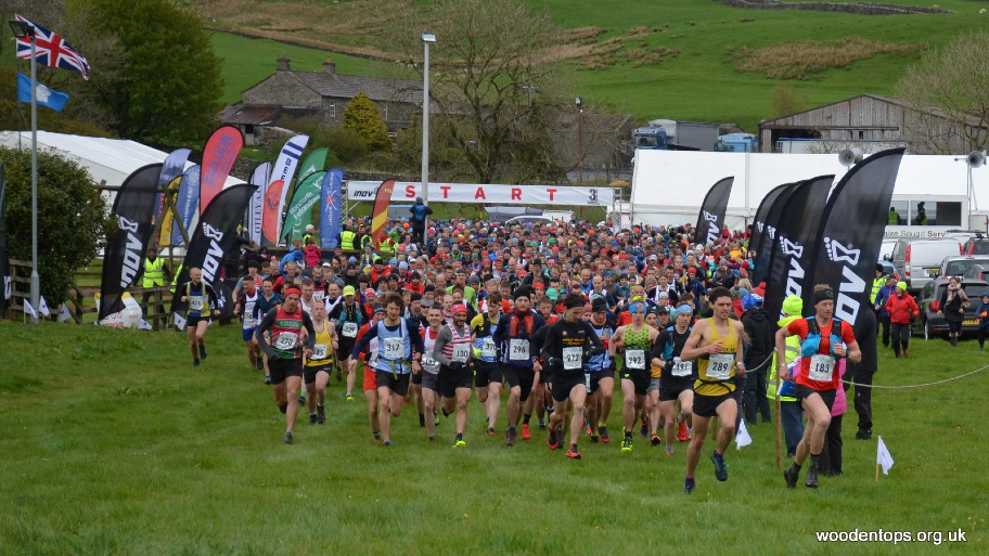 Yorkshire Three Peaks start