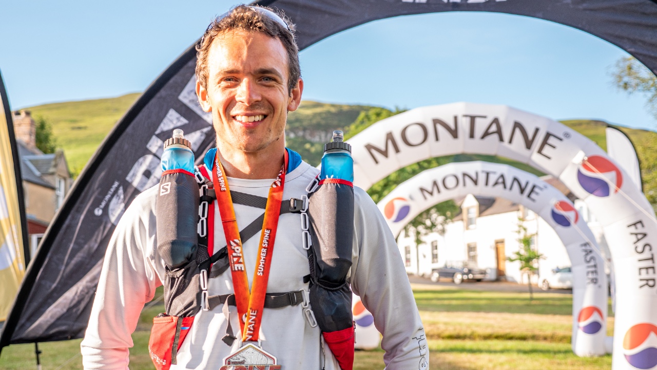 Tiaan Erwee wins the Summer Spine Race 2022