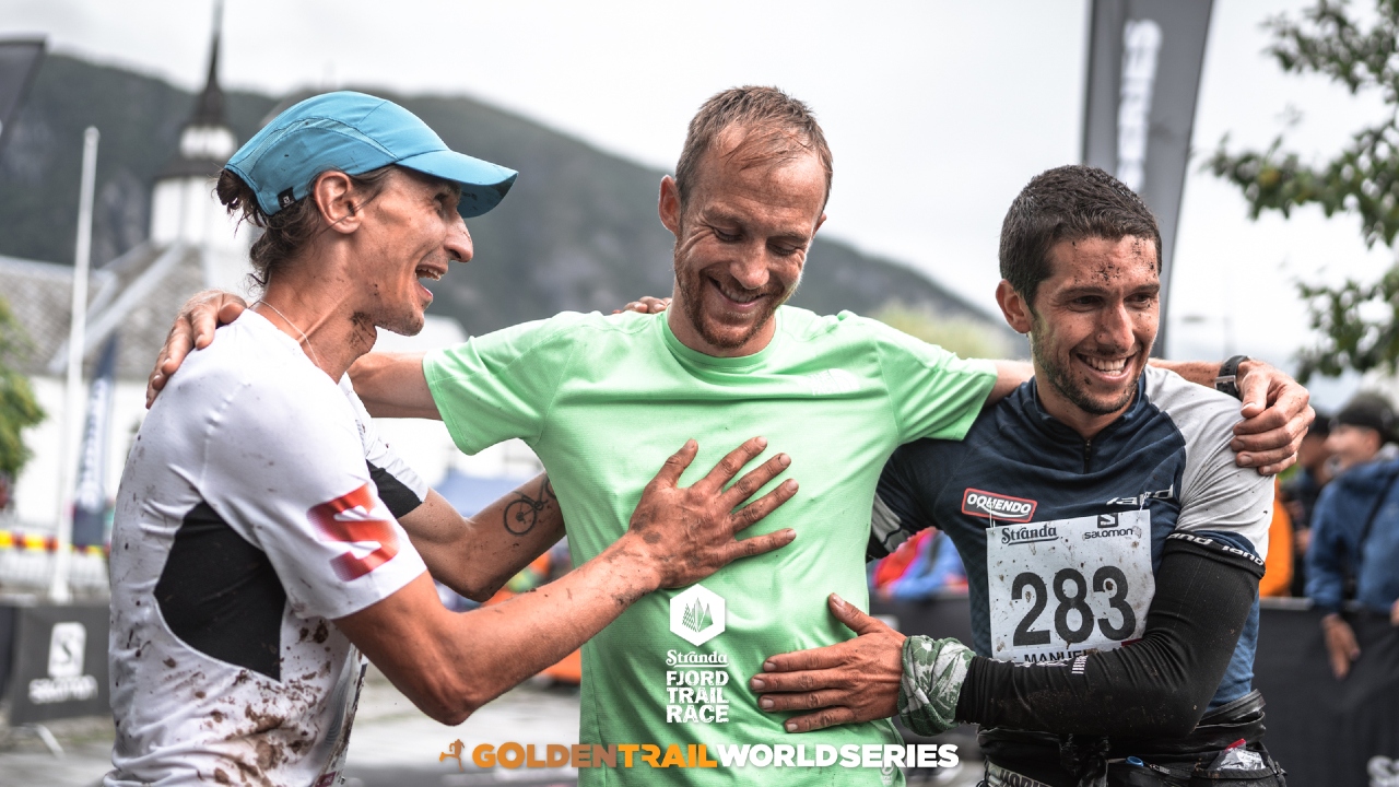 Jon Albon wins the Stranda Fjord Trail Race Photo credit Jordi Saragossa and GTWS