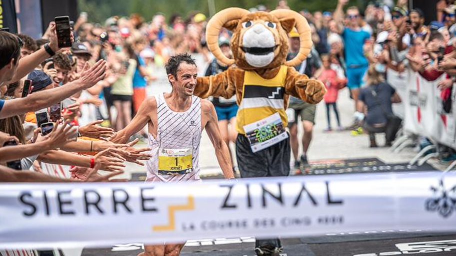 Kilian Jornet wins Sierre-Zinal in 2021 photo credit Marco Gulberti at Corsa in Montagna