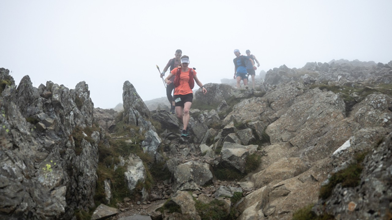 Lisa Watson is dominating the Montane Dragon's Back Race women's race - ©Montane Dragon’s Back Race® | No Limits Photography