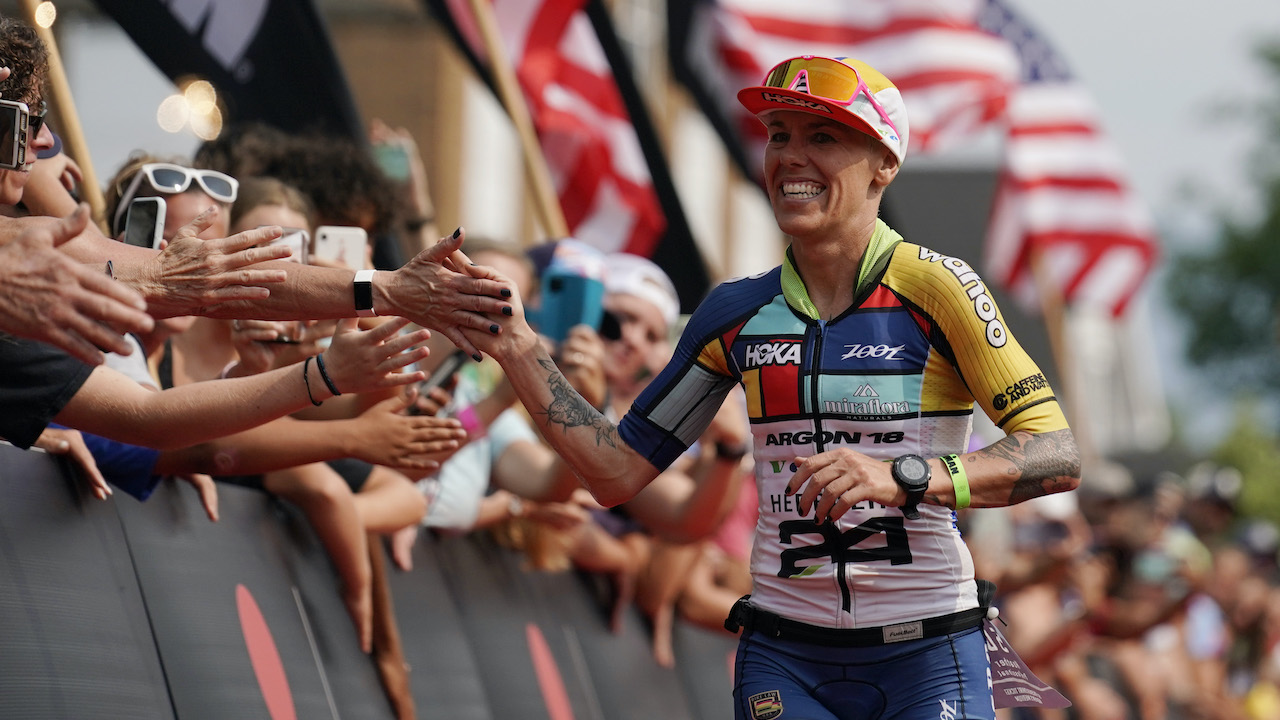 Heather Jackson (USA) - 2nd at IRONMAN Lake Placid 2022