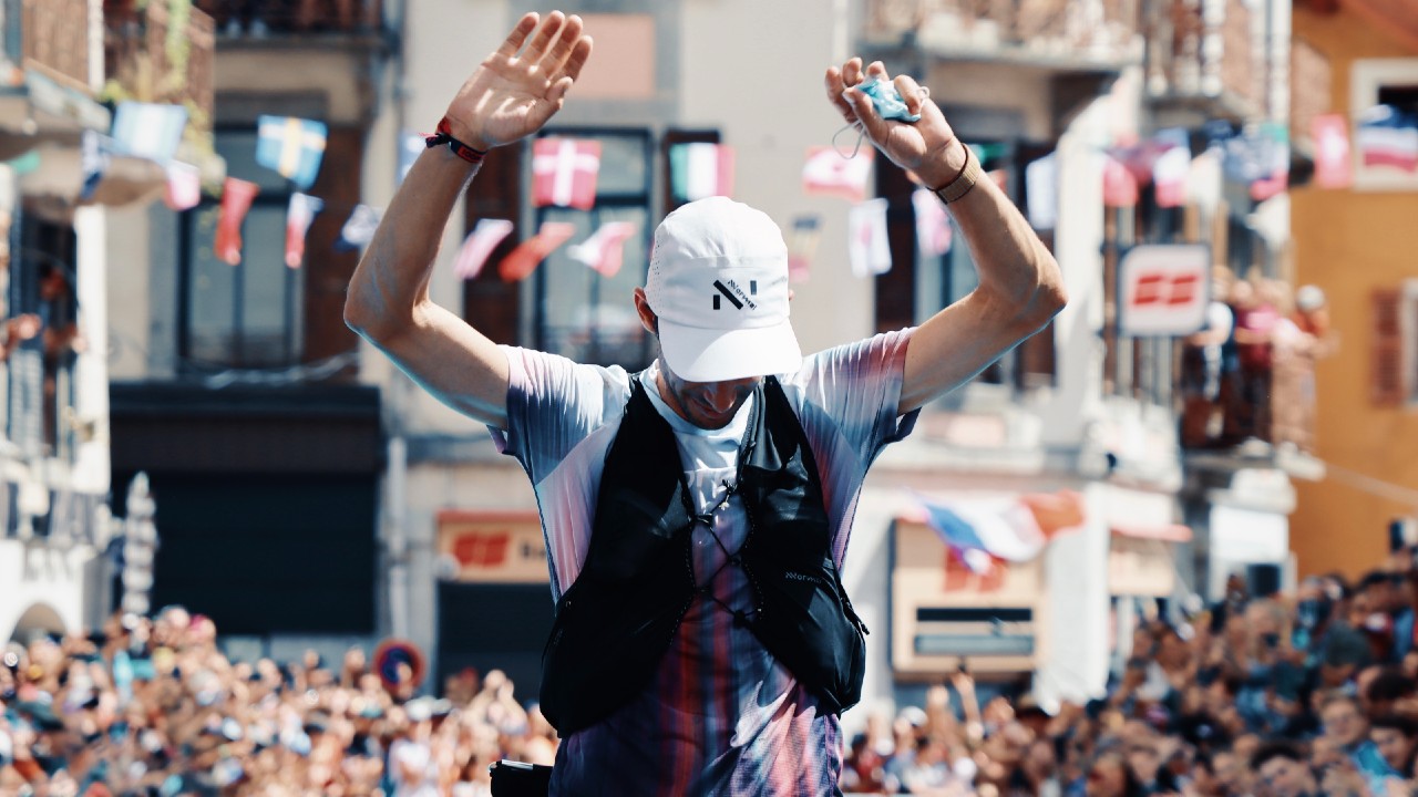 Kilian Jornet wins at UTMB