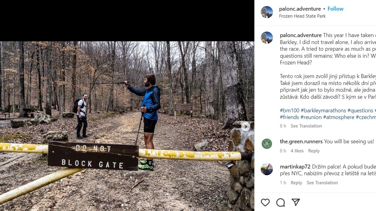 Who's taking part in the Barkley Marathons? What we know so far