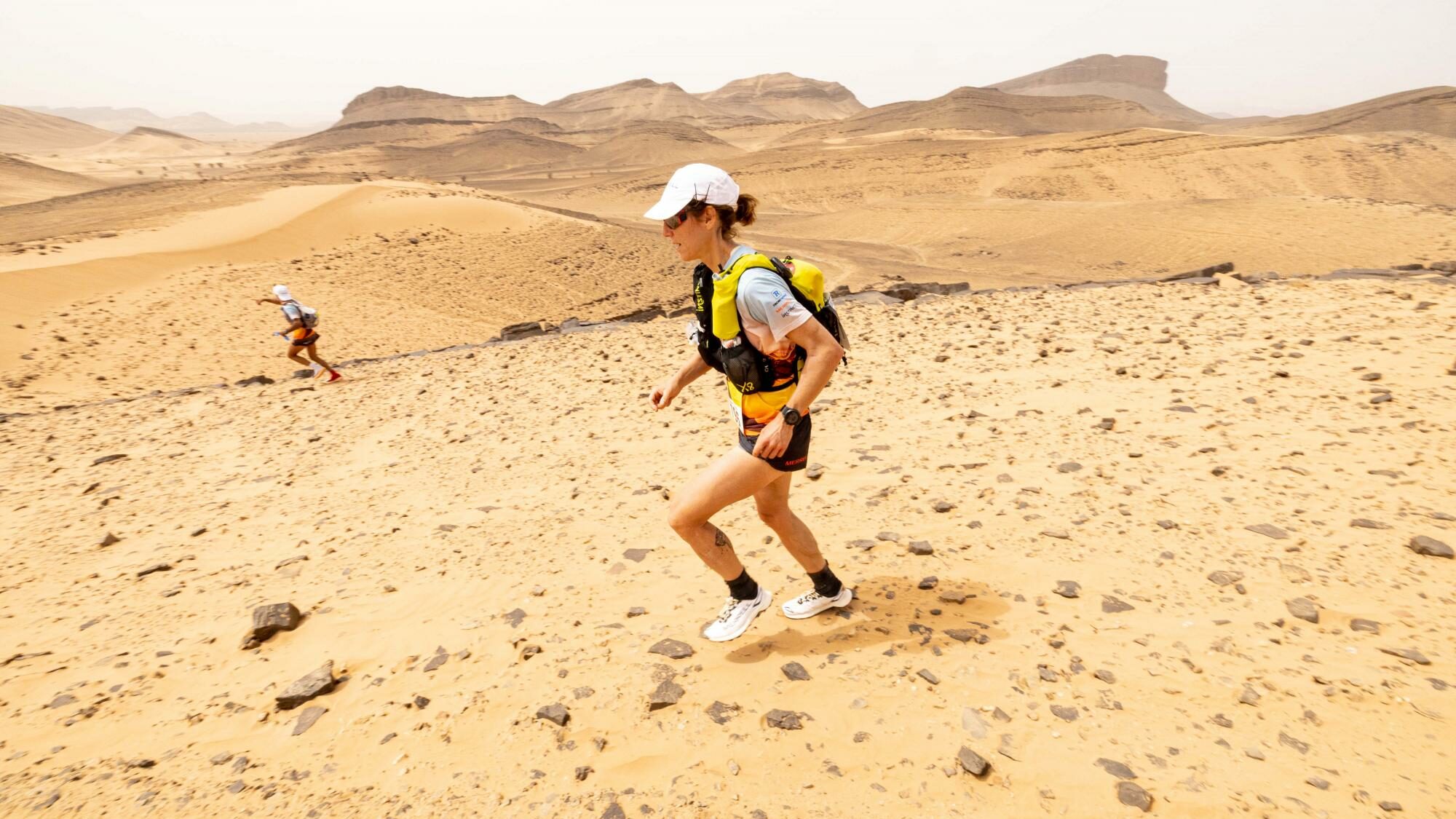 Ragna Debats at the 2023 Marathon des Sables