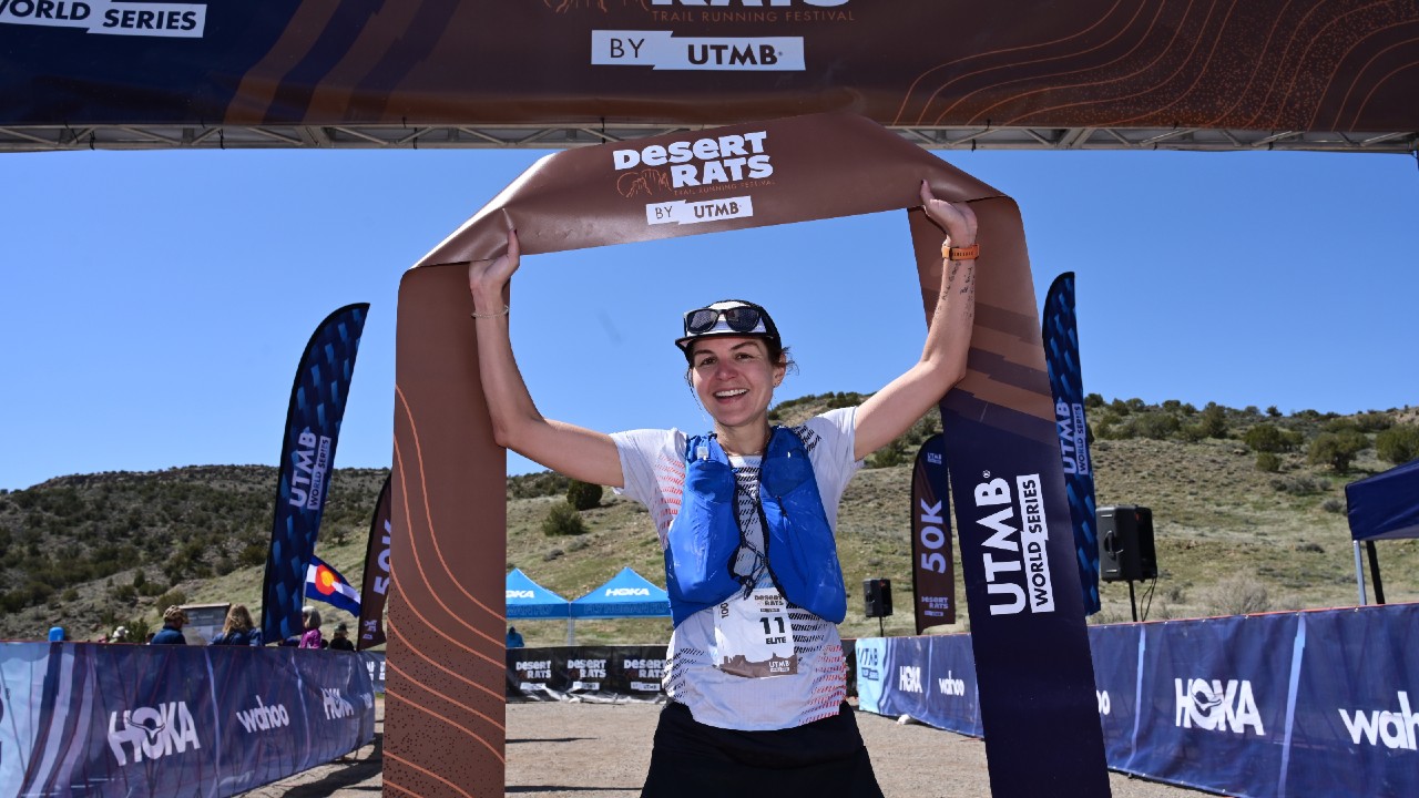 2023 Desert RATS by UTMB men's winner Arden Young