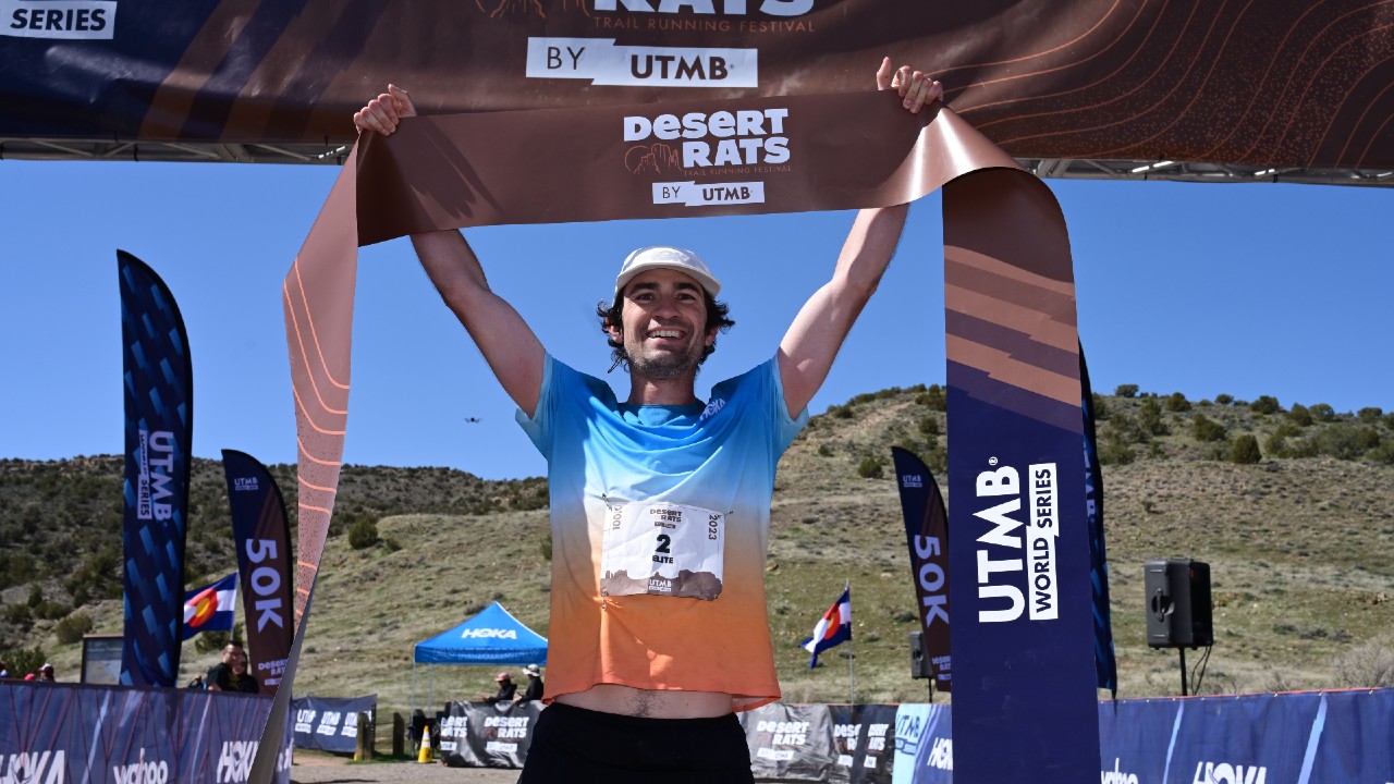 2023 Desert RATS by UTMB® men's winner Craig Hunt