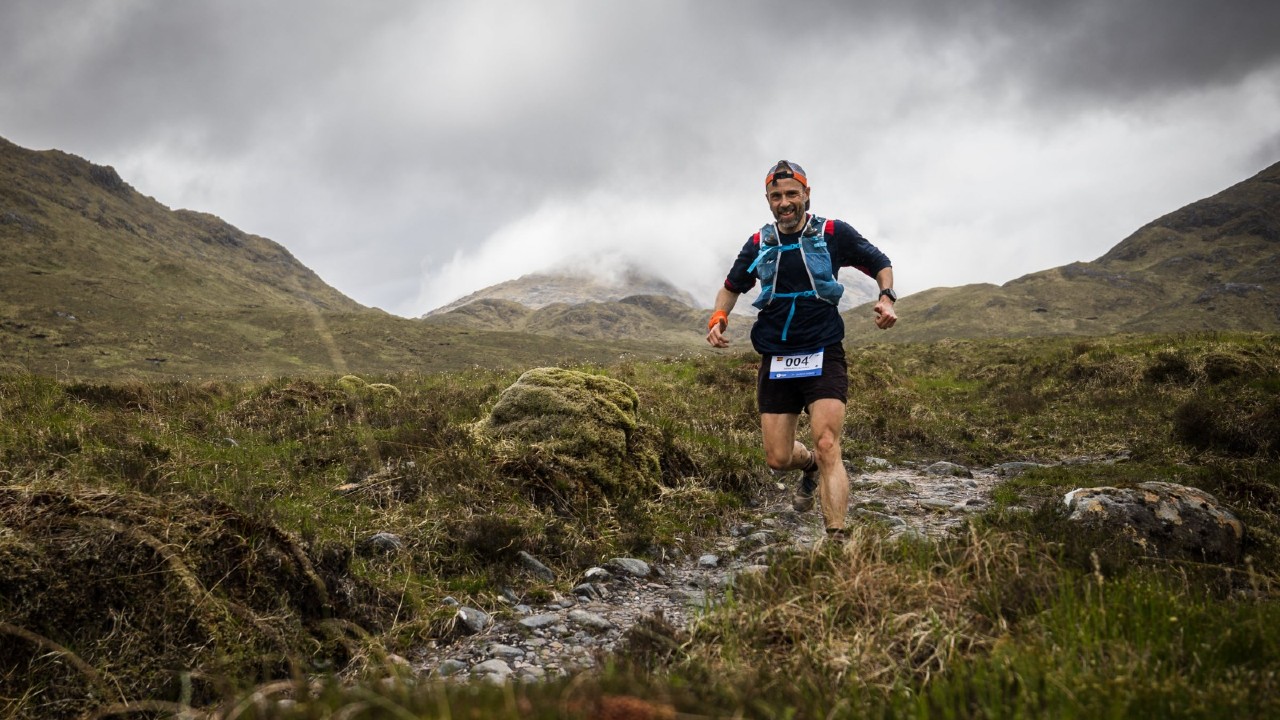 Fernando Alvarez at the 2023 Cape Wrath Ultra