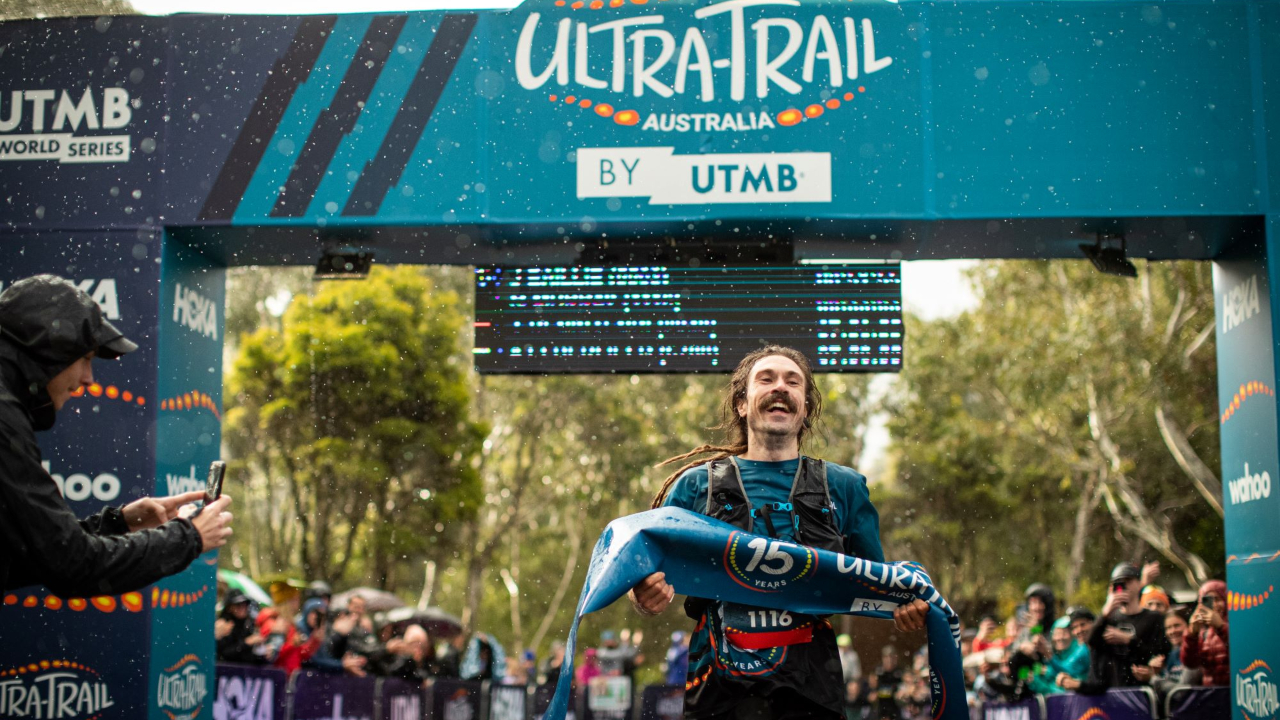 Ultra-Trail Australia 100K winner George Murray 