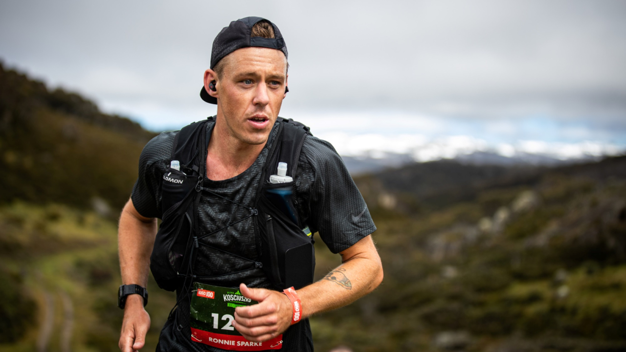 Ronnie Sparke at Ultra-Trail Kosciuszko by UTMB