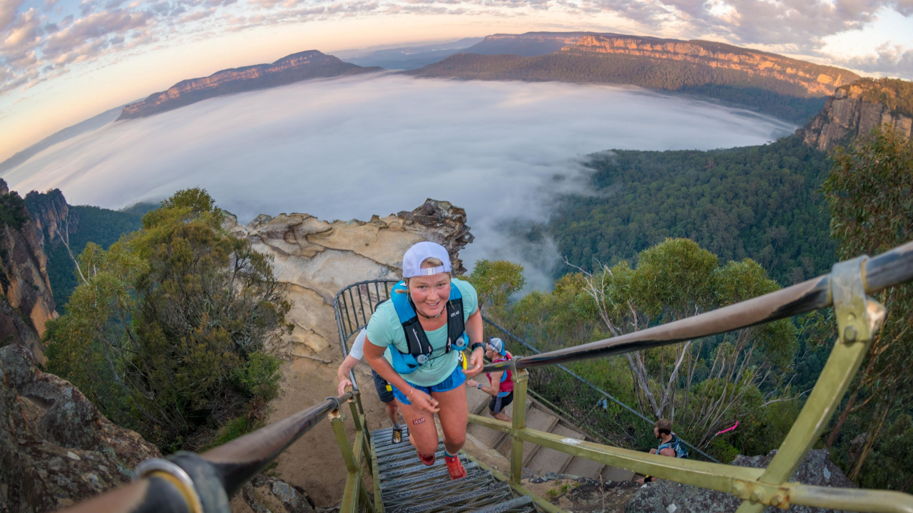 Lucy Bartholomew at Ultra-Trail Australia by UTMB