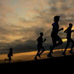 Runners at the 2022 Comrades Marathon
