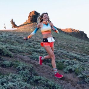 Camille Herron at the 2022 Western States