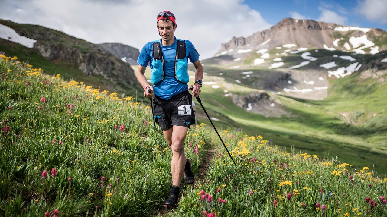 Kilian Jornet at the 2017 Hardrock 100