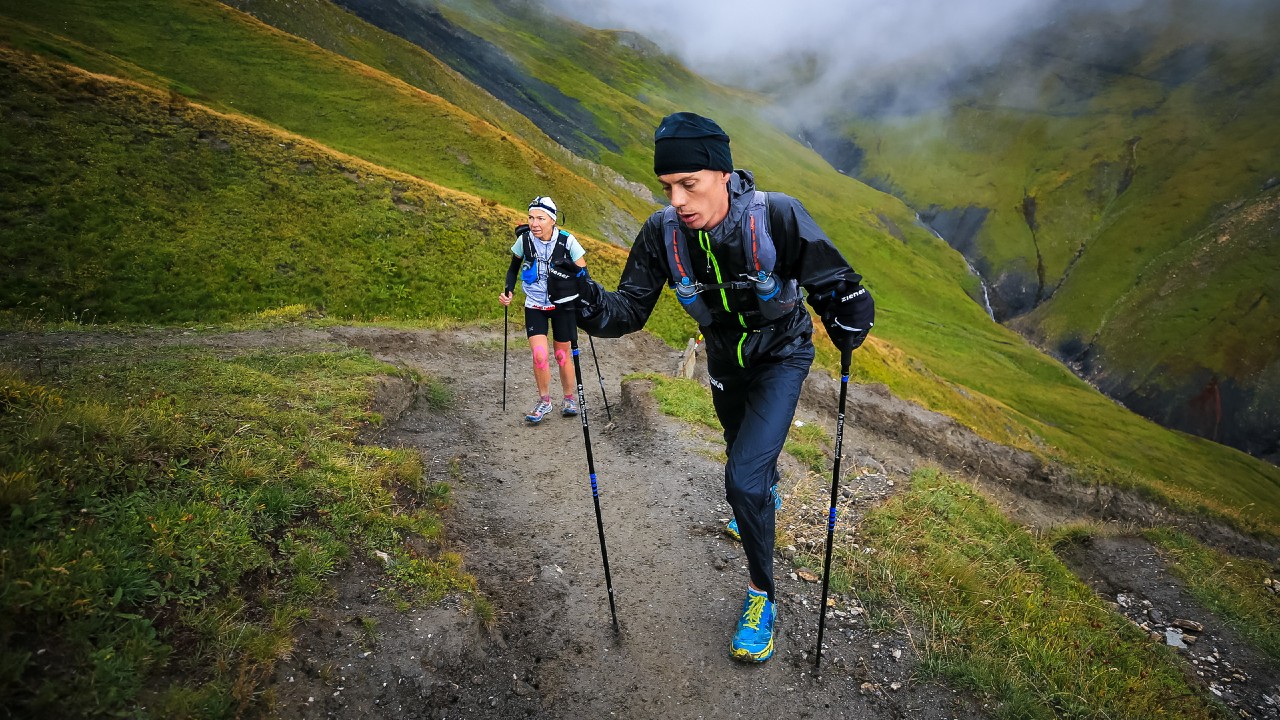 Jim Walmsley at the 2018 UTMB