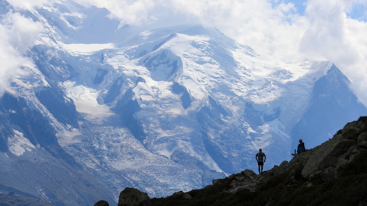 The scenery at UTMB 