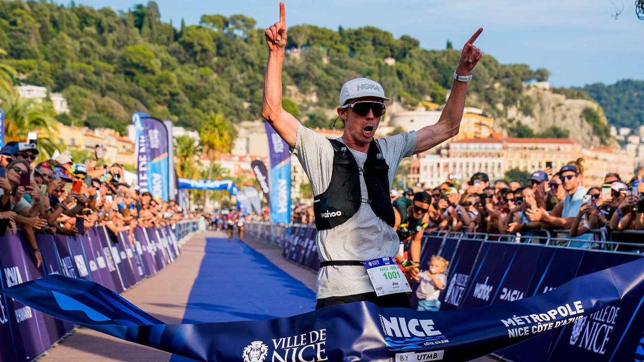 Jim Walmsley wins at Nice Cote d'Azur by UTMB