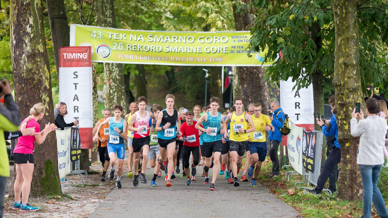 The start line at Smarna Gora. 