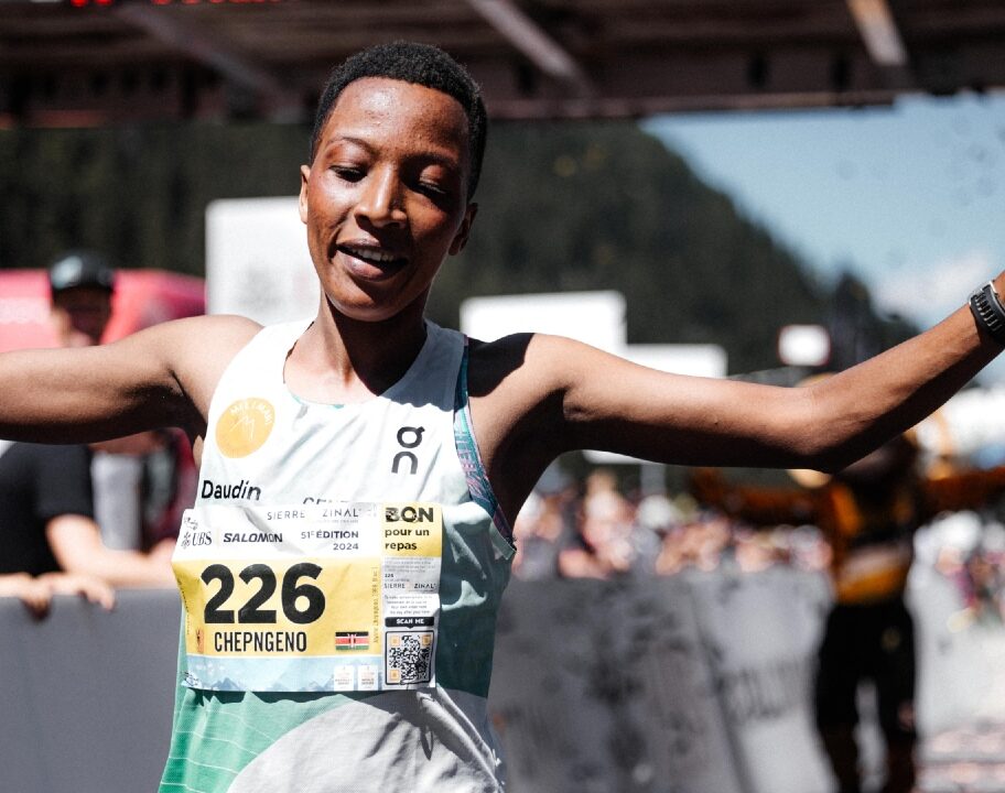 Joyline Chepngeno wins Sierre Zinal 2024 [Photo copyright: Golden Trail World Series]