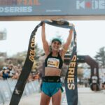 Sara Alonso wins Kobe Trail 2025 photo credit Golden Trail World Series
