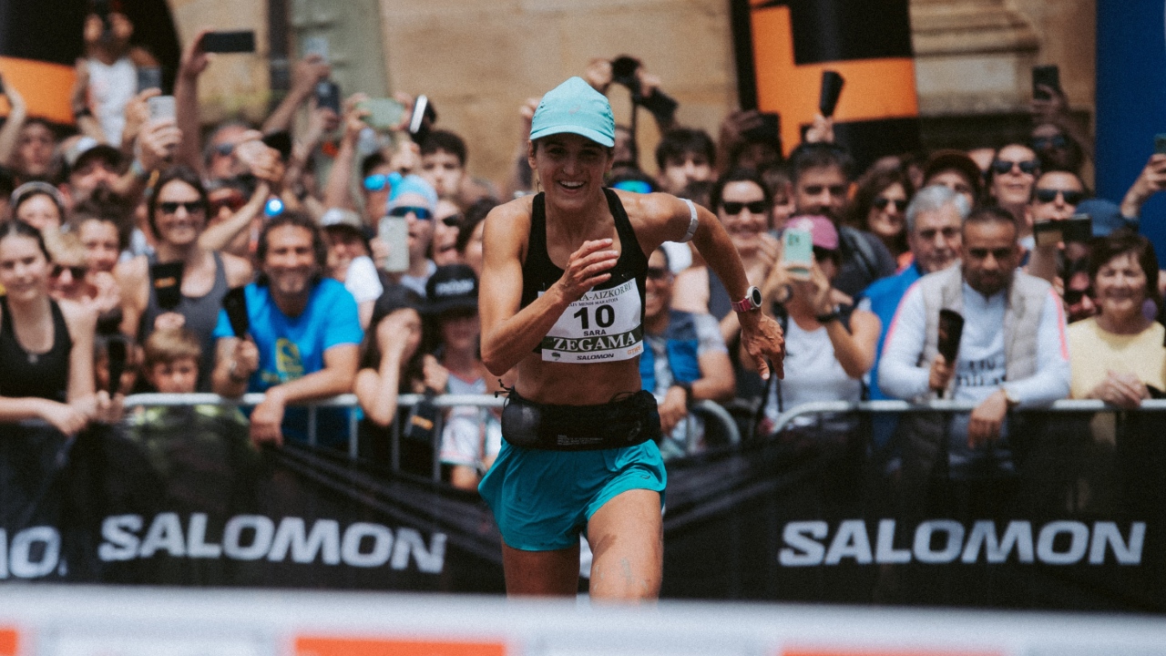 Sara Alonso wins Zegama 2025 photo credit GTWS