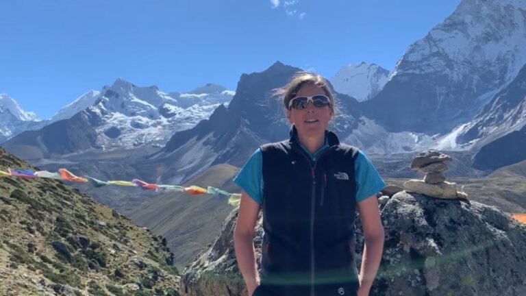 Shaunna Burke is taking on the Everest Marathon