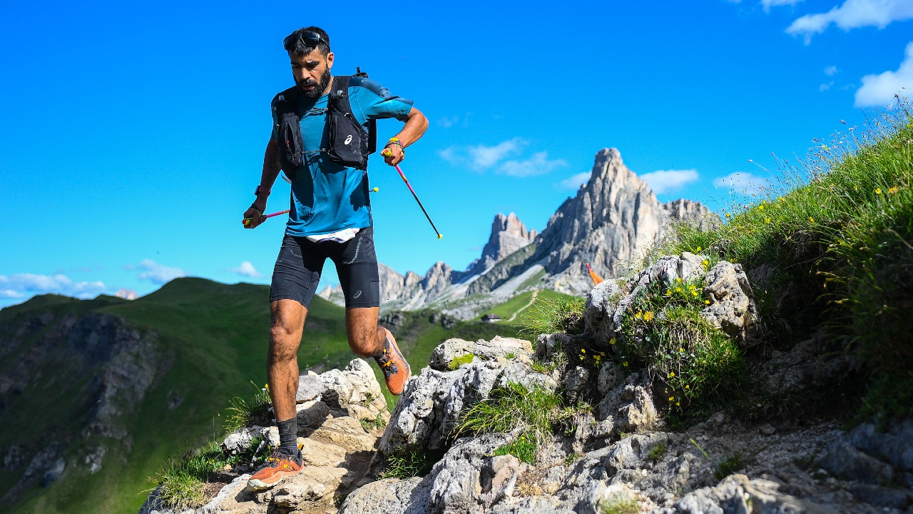 Ben Dhiman winner Lavaredo Ultra Trail by UTMB 2025