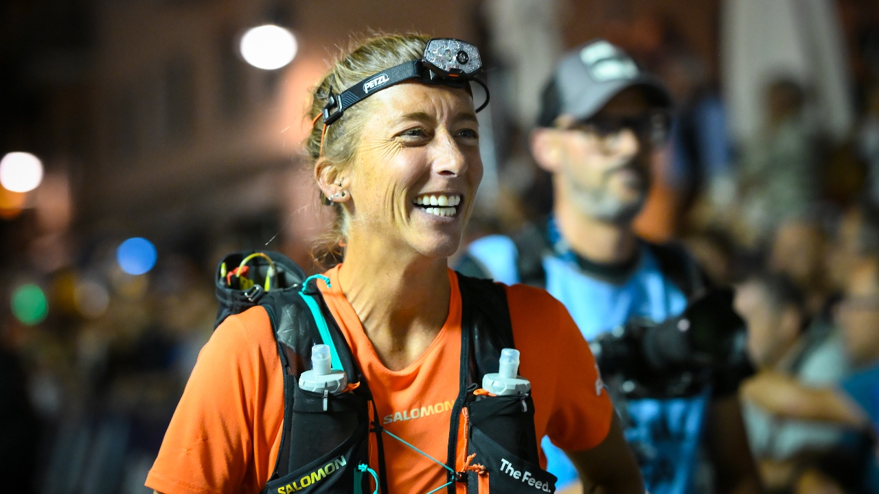 Courtney Dauwalter startline Lavaredo Ultra Trail by UTMB 2025