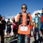 Courtney Dauwalter UTMB battle 2025 still smiling