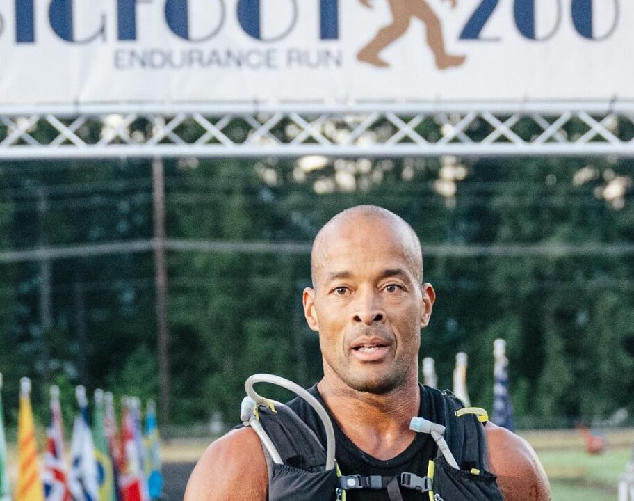 David Goggins Bigfoot 200 2025 photo credit Destination Trail Races