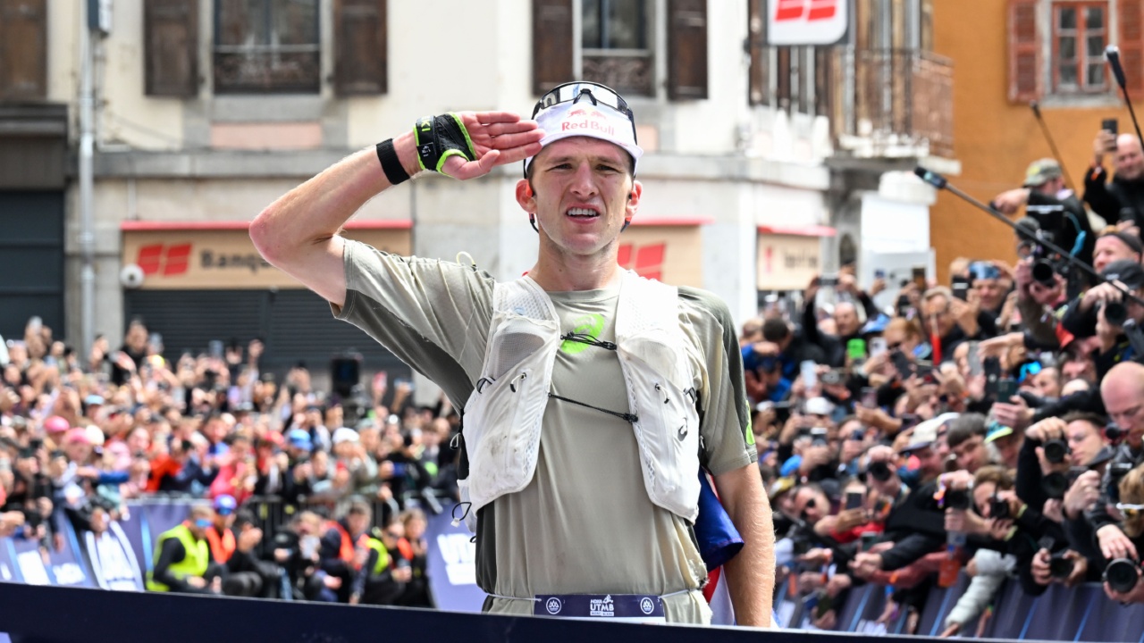 Tom Evans salute UTMB win 2025