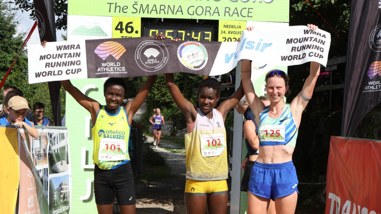 Women's podium WMRA finale 2025