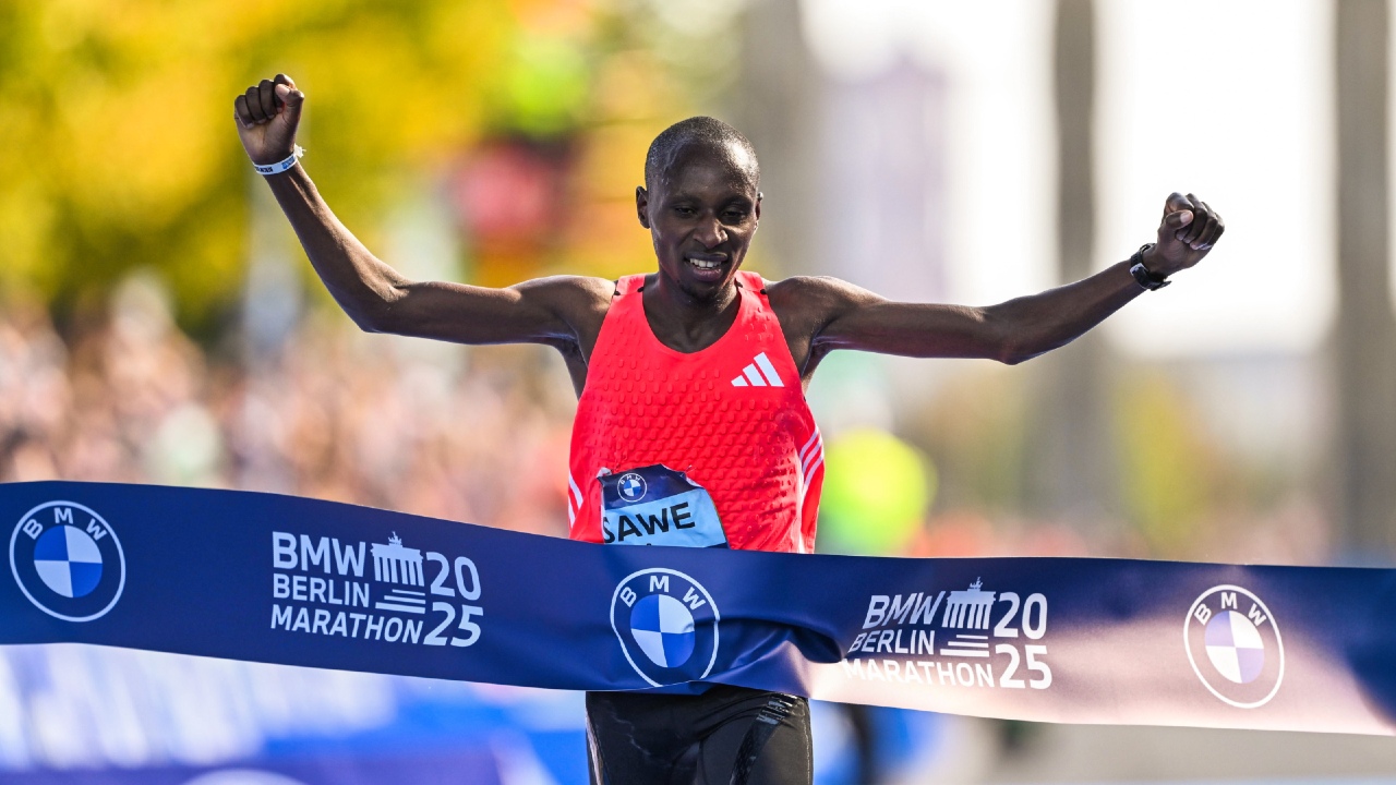 Sabastian Sawe wins the 2025 Berlin Marathon