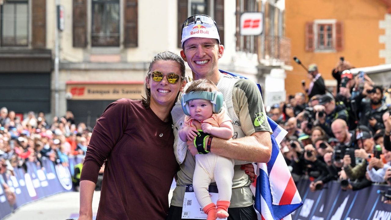 Tom Evans Sophie Coldwell UTMB 2025