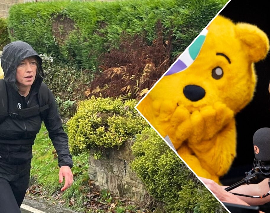 Sara Cox Children in Need collage