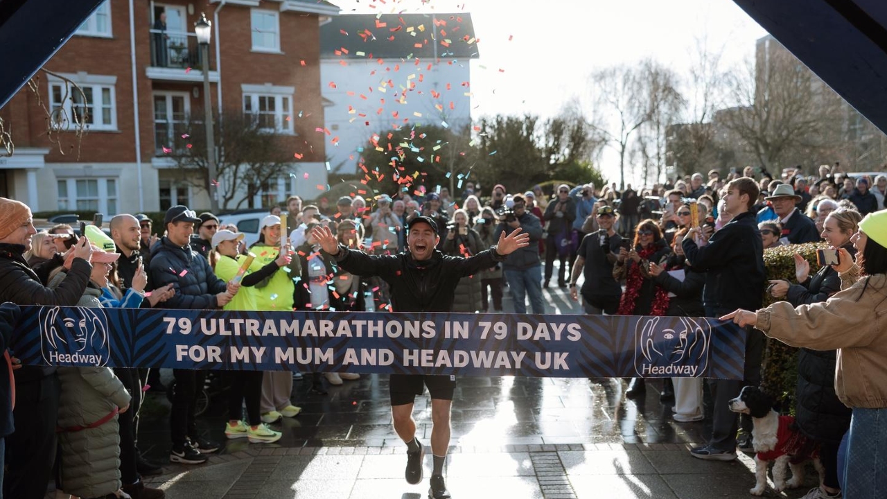 Sam King ultramarathon record 2025