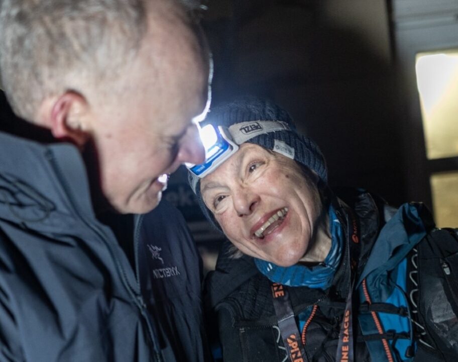 Anna Troup Montane Winter Spine Race finish 2026