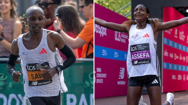 London Marathon champs from 2025