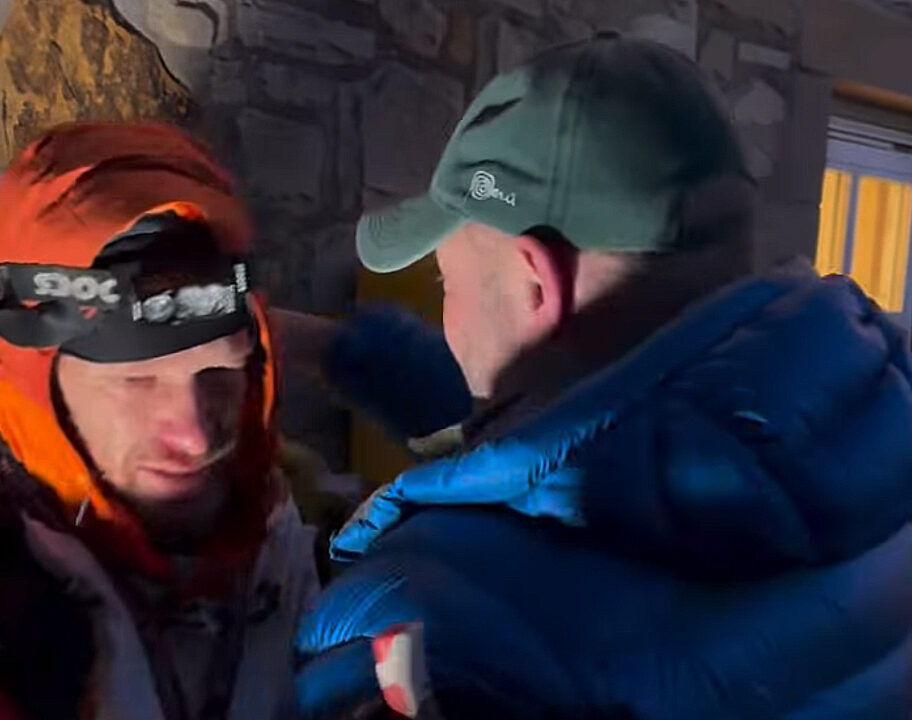 sebastien raichon wins montane winter spine race 2026 temp