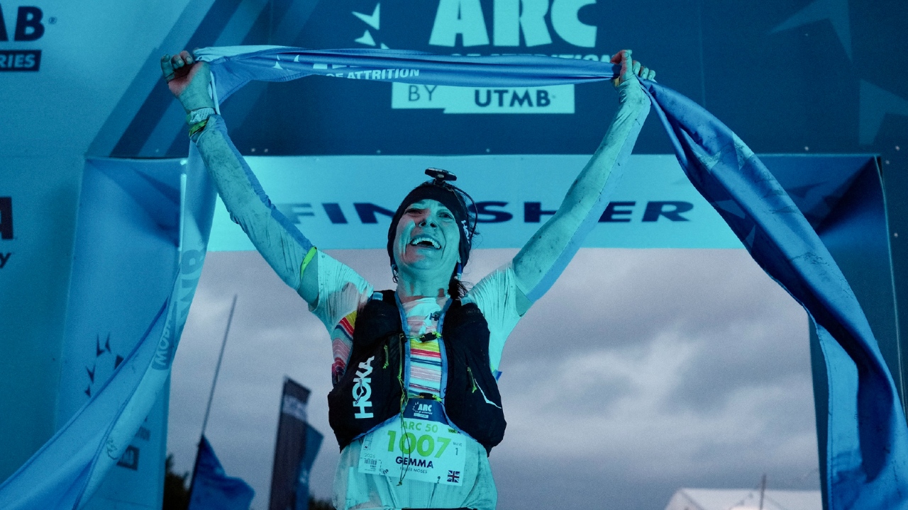 Gemma Hillier Moses wins Arc of Attrition 50 2026