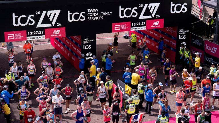 London Marathon 2026 record number of finishers