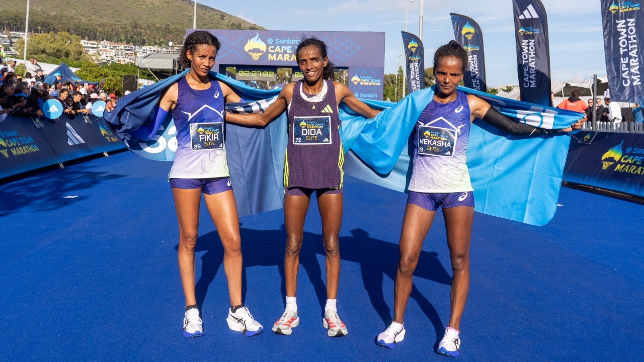 Dera Dida wins Cape Town Marathon 2026