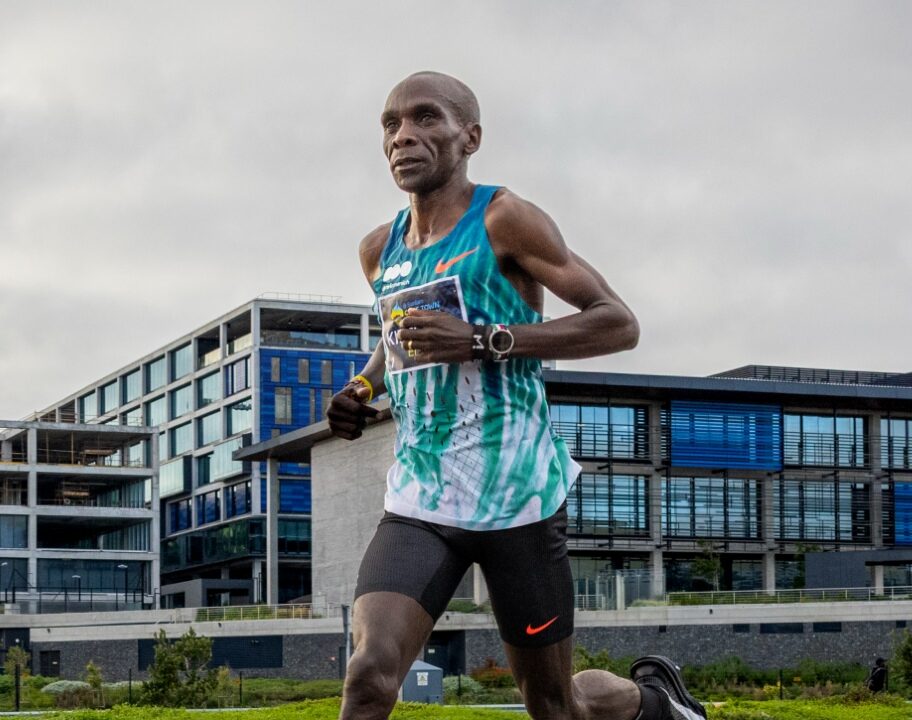 Eliud Kipchoge racing Cape Town Marathon 2026