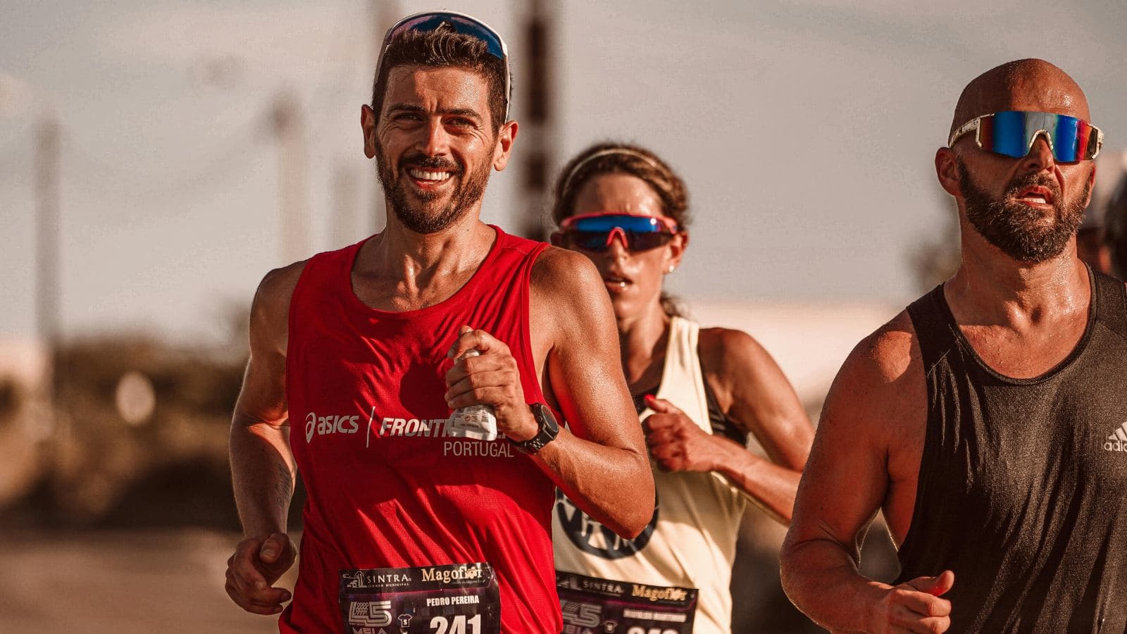 marathon runner following long term training plan to prepare for race day successfully